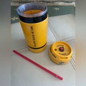 Disney Parks Monsters Inc Scream Canister Water Bottle Tumbler Sully Boo Mike